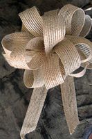 Richland Burlap Pull Bows Set of 48