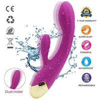 New Mute USB 24h LED Massager Skin Friendly Wireless with 10X Speeds,USB Rechargeable,Whisper Quiet,Full-Body Waterproof for Bedroom, Bathroom, Living Room, Outdoor