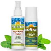 Premiere’s Pain Spray Twin-Pack, 2 Ways to Get Fast Pain Relief, Spray Mist for All-Over Relief & Roll-On for Hard-to-Reach Places