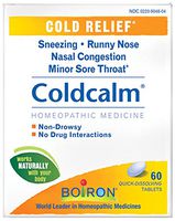 Boiron Coldcalm Cold Relief Quick Dissolving Tablets-60 ct