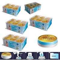 Pufai Puff Clean Glass Cleaning Wipes to Clean Hand Mirror Windows 120 Capsules