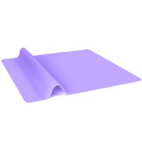 Extra Large, Purple Silicone Mat for Crafts, Gartful Nonslip Nonstick Silicone Sheet Table Mat for Jewelry Casting Molds,Epoxy Resin, Glitter Slime, Paint, Heat-Resistant, 23.6" by 19.6"