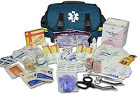 Lightning X Small Medic First Responder EMT Trauma Bag Stocked First Aid Fill Kit A