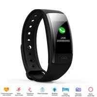 ILYO Bluetooth Fitness Tracker, Men's Waterproof Smart Watch Wearable Running Fitness Tracker Blood Pressure Heart Rate Monitoring Multi-Sports Mode