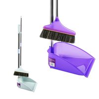 Clearance!!! Upright Sweep Set,Jushye New Home Casual Environmental Recycle Dustpan Set Brooms Set Great for Kitchen Garden Home Office ; Ship from US wearhouse (H)