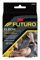 Futuro Precision Fit Elbow Support, Moderate Support, Adjust to Fit, MMM-381, Black