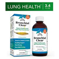 Terry Naturally Bronchial Clear Liquid - 3.4 fl oz - Soothing Lung & Upper Respiratory Function Support Supplement, Non-Drowsy, Non-Jittery - Gluten-Free - 20 Servings