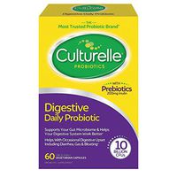 Culturelle Daily Probiotic, 60 count Digestive Health Capsules | Works Naturally with Your Body to Keep Digestive System in Balance* | With the Proven Effective Probiotic