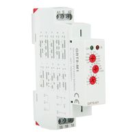 GRT8-M1 Delay Time Relay, Multifunctional Time Relay with 10 Functions DIN Rail Mount AC/DC 12V~240V