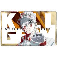 Cells at Work! White Blood Cell (Neutrophils) Cospa Character Glasses Cleaner Cloth Renewal Ver. Collection Anime Girls Art