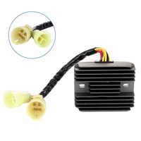 ECCPP Voltage Regulator Rectifier Fit for 2000 2001 2002 2003 2004 2005 Kawasaki Ninja ZX12R 2000 2001 2002 2003 Kawasaki Ninja ZX9R Rectifier Regulator