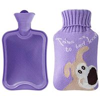 Soft Washable Rectangular Hot Water Bottle with Cover 2L - A16