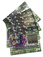 Pregnancy Announcement Scratch Off Lottery Cards, Pregnancy Reveal Fake Lottery Scratcher, Lotto Replica Card, We're Having a Baby, 5 Tickets, Large Size Ticket