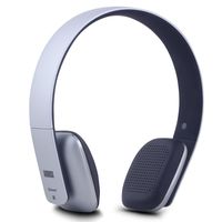 Wireless Headphones - Cordless Bluetooth Headset with Microphone,Silver