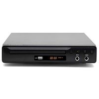 LONPOO Metal Body DVD Player,More Durable & Shockproof,Play with Multi Regions 1/2/3/4/5/6 DVDs Upscaling 1080P and USB, HDMI, Twin Microphone Port (Metal Body with HDMI)