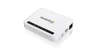 IOGEAR GWFRSDU2 MediaShair 2 Wireless Media Hub, Travel Router, SD Card Reader, USB Reader and Power Station with Built in Wi-Fi Network