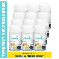 TimeMist Clean & Fresh Active Air Freshener 1042771 (Case of 12)