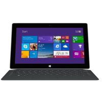 Microsoft Surface 64GB Tablet (Dark Titanium) with Black Touch Cover (Certified Refurbished)