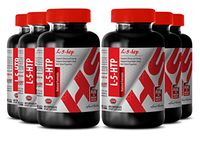 Griffonia Tablets - 377 MG L-5-HTP Natural Formula - Reduce Stress (6 Bottles)