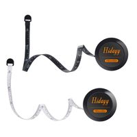 2PCS Tape Measure Measuring Tape for Sewing Body Tailor Fabric Cloth Craft Measurements, Premium Retractable 150cm/60in Dual Sided Measurements Tape by Hidayy