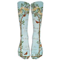 European Plants Knee High Graduated Compression Socks For Women And Men - Best Medical, Nursing, Travel & Flight Socks - Running & Fitness