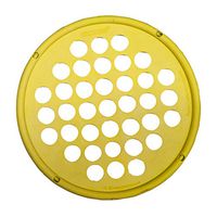 Cando Physical Therapy Hand Exercise Web Low Powder 7" Diameter Yellow X-Light