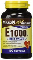 Mason Vitamins E Dl-Alpha Softgels, 100 Count