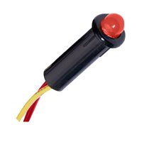 Esaska(TM) BRAND NEW - Paneltronics 5/32" LED Indicator Light - 12-14VDC - Red - 001-156