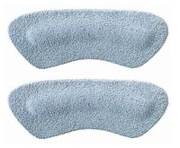 Pedag Stop Padded Leather Heel Grips, Gray, One Pair