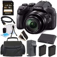 Panasonic Lumix DMC-FZ300 Digital Camera + 16GB Green's Camera Bundle 1