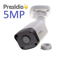 Q-See 5MP Presidio Cavalier Bullet Camera with Color Night Vision HD IP Surveillance with H.265+ (CV5MB1.1)