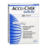 ACCU-CHEK Softclix Lancets 100 EA - Buy Packs and Save (Pack of 2)