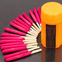 New 5 Box（100Pcs) Waterproof Windproof Survival Emergency Light Storm Matches Match