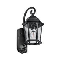 Maximus Video Security Camera & Outdoor Light - Coach Black - Compatible with Alexa