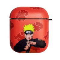 Phoetya Naruto Airpod Case Naruto Shippuden AirPods Accessories Portable & Protective Silicone Skin Cover Case for Apple Airpods(Uzumaki Naruto)
