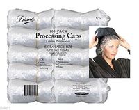 DIANE By Fromm #722 Shower, Bathing, & Spa disposable elastic plastic hair caps