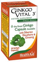 Ginkgo Vital 3 with Siberian Eleuthero and Ginseng