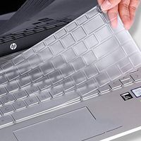 Ultra Thin Keyboard Cover for HP Chromebook 14-X Series, HP Chromebook 14-ak 14-ca 14-db Series, HP Chromebook 14 G2 G3 G4 Series,HP Chromebook 11 G2, G3, G4, G5, G6 EE Series - Clear