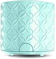 Greenair Serene Living Labrisa Teal Essential Oil Diffuser for Aromatherapy