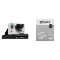 Polaroid Originals OneStep 2 VF - White (9008) & Polaroid Originals Instant Film Black & White Film for I-TYPE, White (4669)