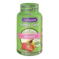 Vitafusion Simply Good Prenatal Essential Multivitamin Gummy Vitamins, 80 count