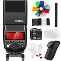 Neewer 2.4G Wireless TTL HSS Master/Slave Speedlite Flash with N1T-F Flash Trigger,12-Piece Color Filters and Cleaning Kit for Fujifilm Mirrorless Digital Cameras Like X-Pro2,X-T20,X-T10,X-A3(NW400F)