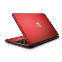 HP Laptop PC 15.6in HD BrightView WLED-Backlit Display Intel Pentium N3540 Quad-Core Processor 4GB RAM 500GB Hard Drive HDMI DVD-RW WIFI Windows 10-Red (Renewed)