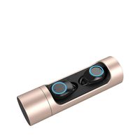 JEI-Men Headphones,Workout Earbuds,Wireless Bluetooth 5.0 Sports Headset Waterproof and Long-Lasting Bass Headset,Wireless for Tv,Ear Buds Wireless Headphones,Wireless Earphones Wired (Gold)