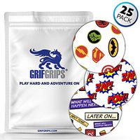 GrifGrips Extreme Formula - Spot Circle CGM Adhesive for Dexcom G6 (25-Pack) (Comic)