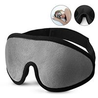 Sleep Mask, AFXMATE Eye Mask for Sleeping, Memory Foam Breathable Eye Patch Light Blocking Sleeping Eye Mask, Best Blindfolder for Travel/Sleeping/Shift Work/Meditation Suit for Men Women and Kids