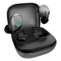 Wireless Earbuds,Bluetooth 5.0 Wireless Earbuds with Aerometal Material Wireless Charging Case IPX7 Waterproof TWS Stereo Headphones in-Ear Built-in Mic Headset Sound with Deep Bass (Space Gray)