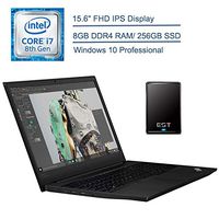 2020 Lenovo Thinkpad E590 15.6" FHD Business Laptop Computer: 8th Gen Intel Quad-Core i7-8565U up to 4.6GHz/ 8GB DDR4 RAM/ 256GB SSD/ AC WiFi/ Windows 10 Pro + EST 320GB External Hard Drive Portable