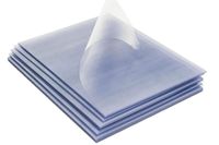 TruBind - PVC Clear Binding Covers PVC Binding Covers - Variety of Sizes and Thickness - Binding Covers for Business Reports and Proposals - 100 Individual Sheets - 3.5 Pounds