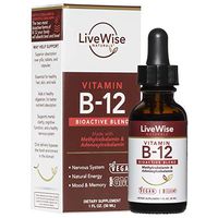 Liquid B12 Vitamin Sublingual – All-Natural Liquid Vitamin Vegan B12 Drops – Non-GMO Adenosylcobalamin Methylcobalamin B12 Supplement – Boost Your Immune System, Metabolism, Energy and Focus!